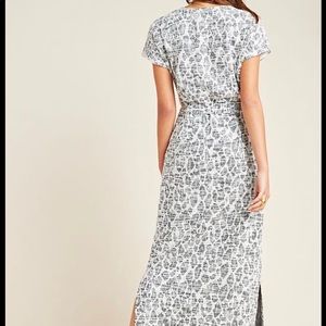 Anthropologie Dolan Leopard Midi Dress